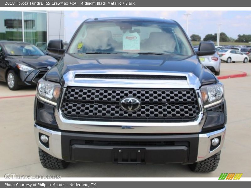 Midnight Black Metallic / Black 2018 Toyota Tundra TSS CrewMax 4x4