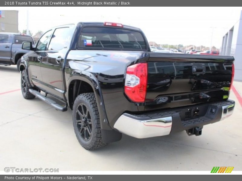 Midnight Black Metallic / Black 2018 Toyota Tundra TSS CrewMax 4x4