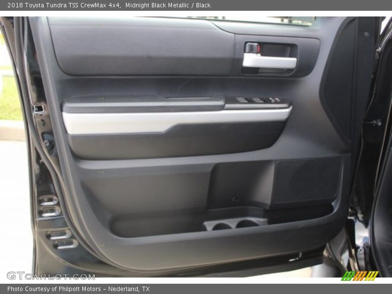 Midnight Black Metallic / Black 2018 Toyota Tundra TSS CrewMax 4x4