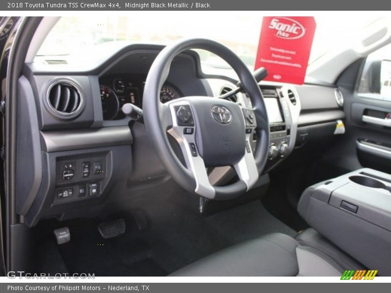 Midnight Black Metallic / Black 2018 Toyota Tundra TSS CrewMax 4x4