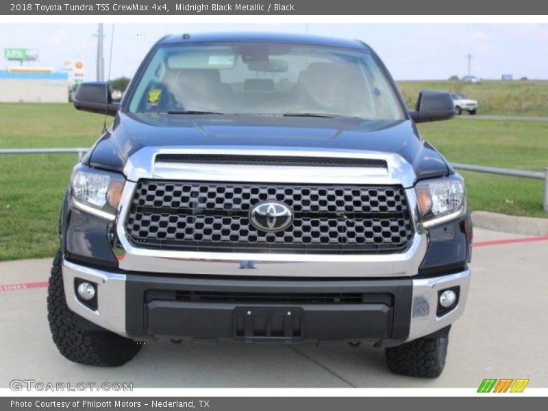 Midnight Black Metallic / Black 2018 Toyota Tundra TSS CrewMax 4x4