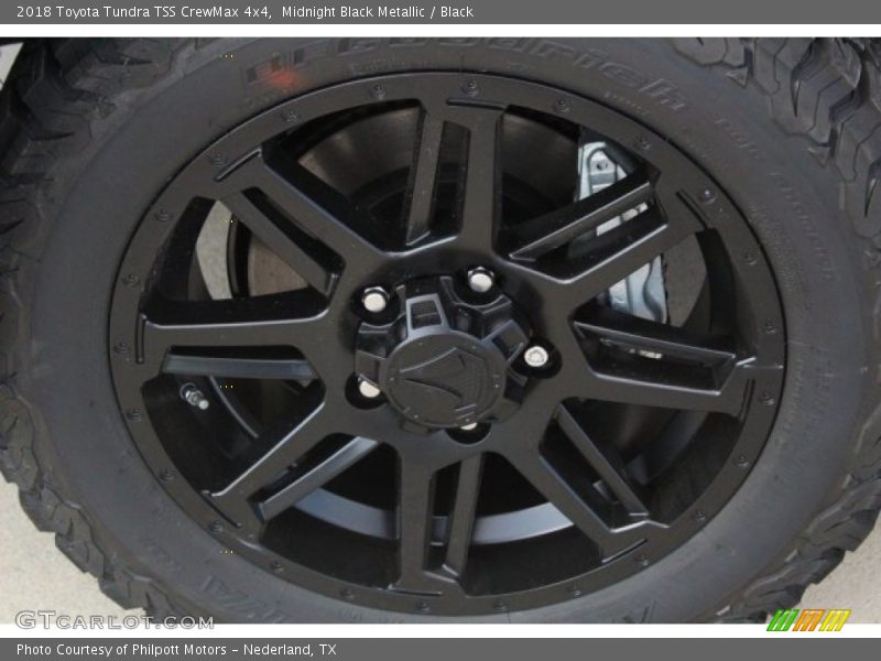 Midnight Black Metallic / Black 2018 Toyota Tundra TSS CrewMax 4x4