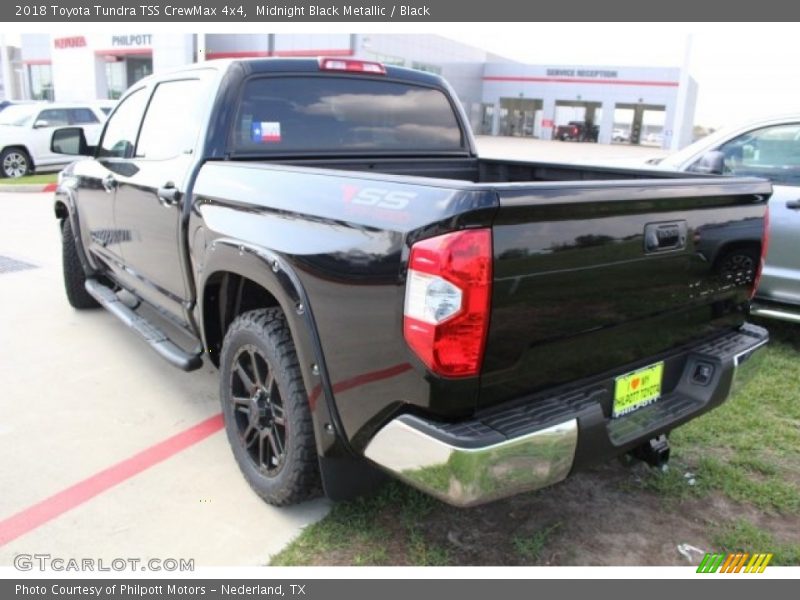 Midnight Black Metallic / Black 2018 Toyota Tundra TSS CrewMax 4x4