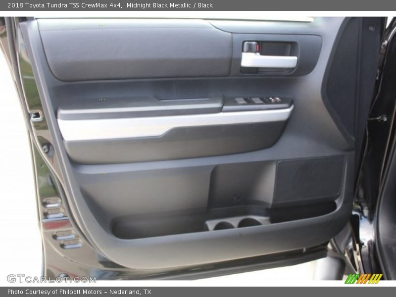Midnight Black Metallic / Black 2018 Toyota Tundra TSS CrewMax 4x4