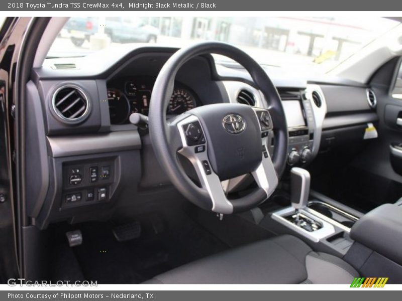 Midnight Black Metallic / Black 2018 Toyota Tundra TSS CrewMax 4x4