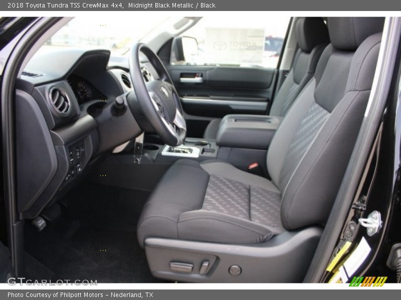 Midnight Black Metallic / Black 2018 Toyota Tundra TSS CrewMax 4x4