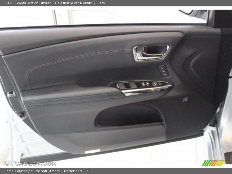 Celestial Silver Metallic / Black 2018 Toyota Avalon Limited