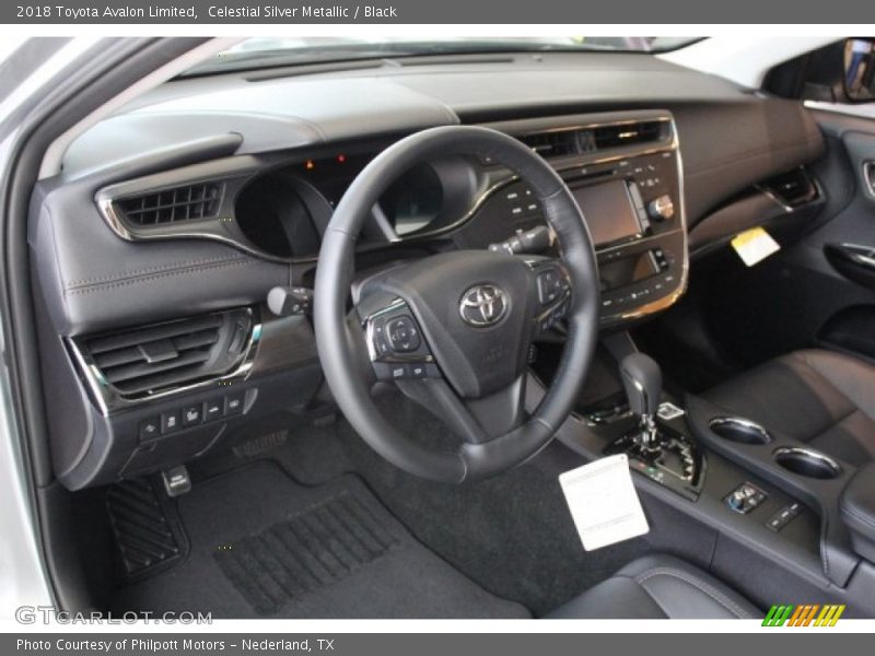 Celestial Silver Metallic / Black 2018 Toyota Avalon Limited