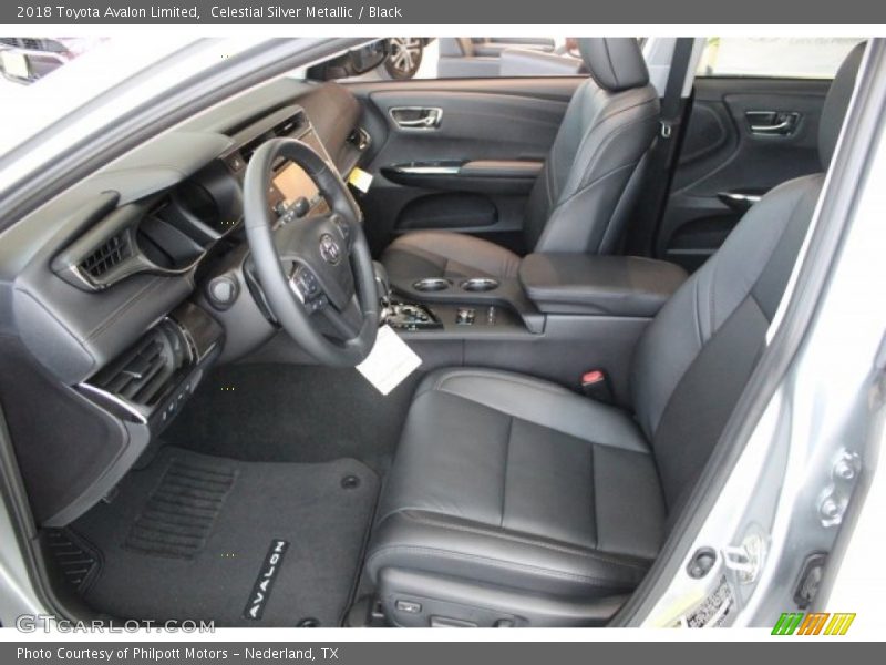 Celestial Silver Metallic / Black 2018 Toyota Avalon Limited