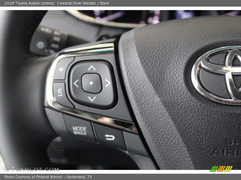 Celestial Silver Metallic / Black 2018 Toyota Avalon Limited