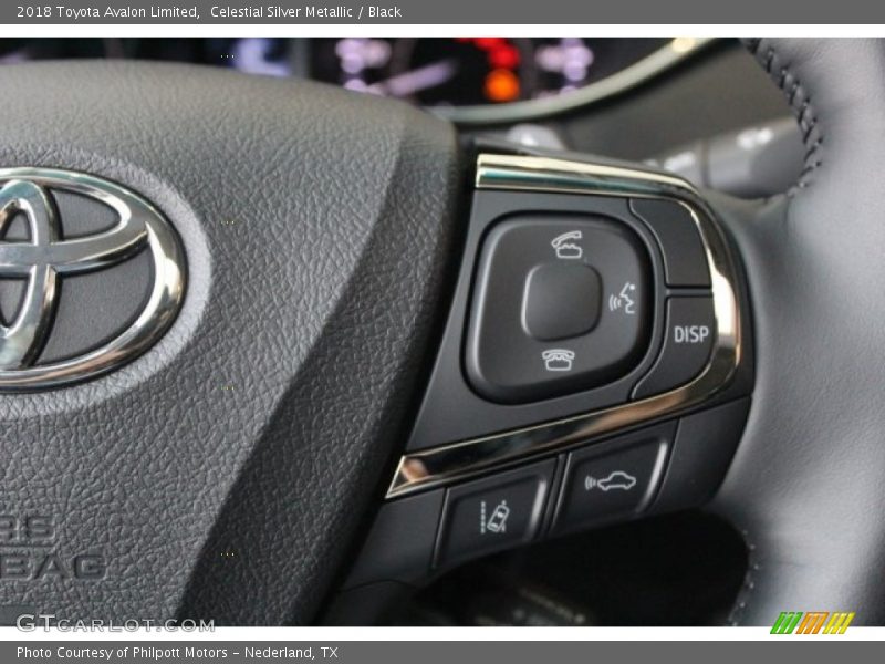 Celestial Silver Metallic / Black 2018 Toyota Avalon Limited