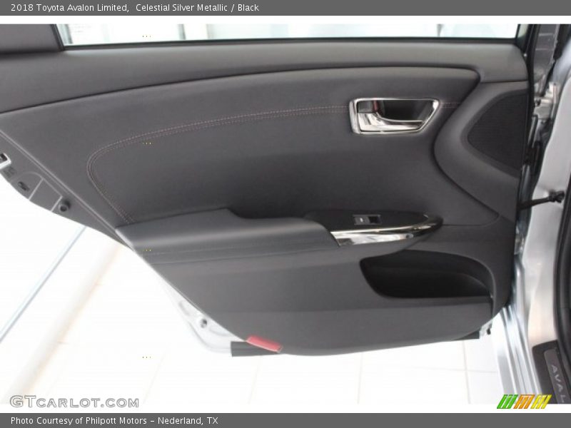 Celestial Silver Metallic / Black 2018 Toyota Avalon Limited