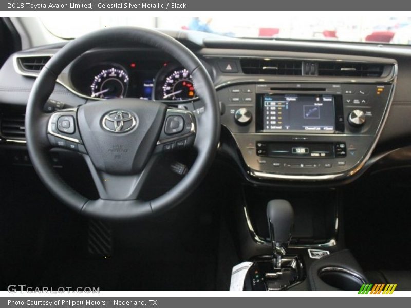 Celestial Silver Metallic / Black 2018 Toyota Avalon Limited
