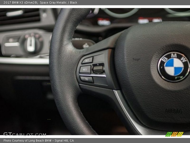 Space Gray Metallic / Black 2017 BMW X3 sDrive28i
