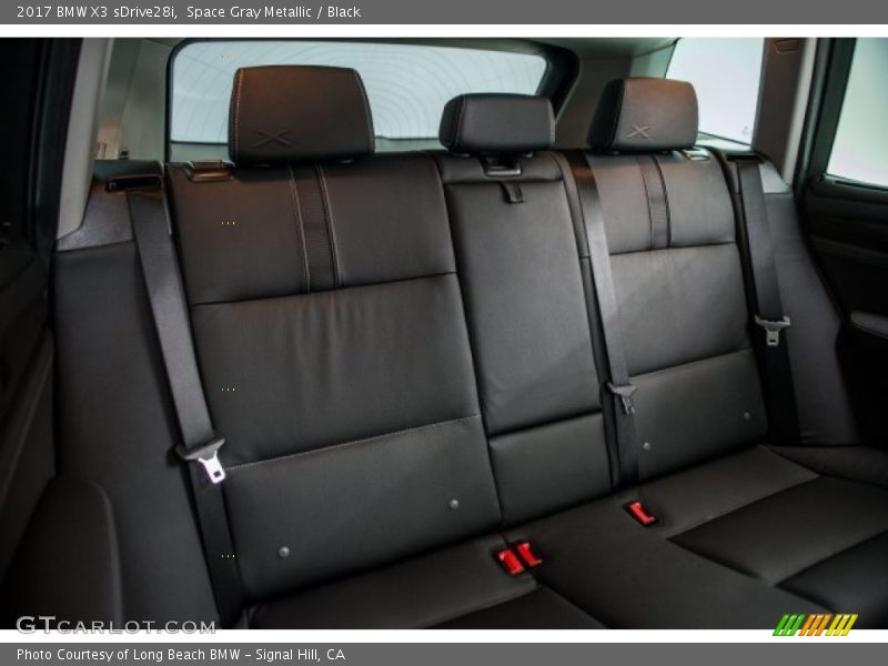 Space Gray Metallic / Black 2017 BMW X3 sDrive28i