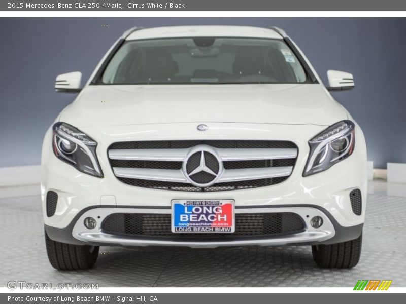 Cirrus White / Black 2015 Mercedes-Benz GLA 250 4Matic