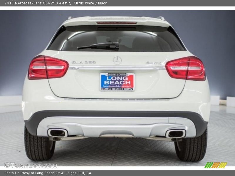 Cirrus White / Black 2015 Mercedes-Benz GLA 250 4Matic