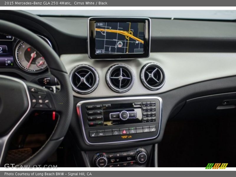 Cirrus White / Black 2015 Mercedes-Benz GLA 250 4Matic