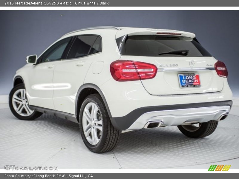 Cirrus White / Black 2015 Mercedes-Benz GLA 250 4Matic