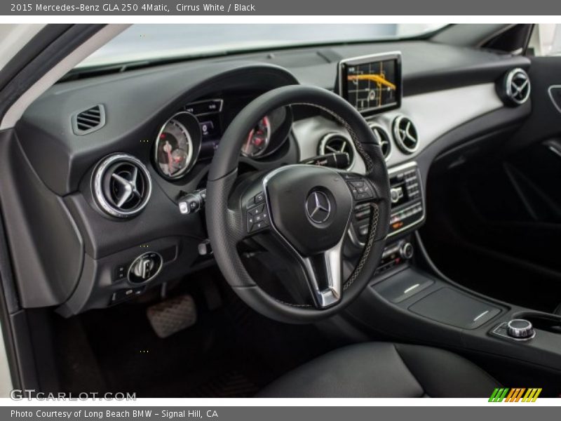 Cirrus White / Black 2015 Mercedes-Benz GLA 250 4Matic