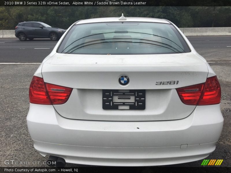 Alpine White / Saddle Brown Dakota Leather 2010 BMW 3 Series 328i xDrive Sedan