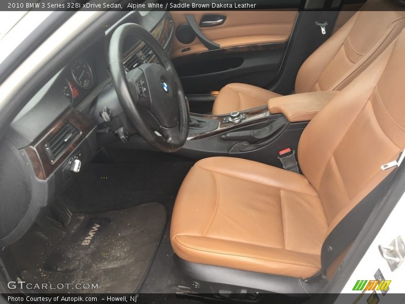 Alpine White / Saddle Brown Dakota Leather 2010 BMW 3 Series 328i xDrive Sedan