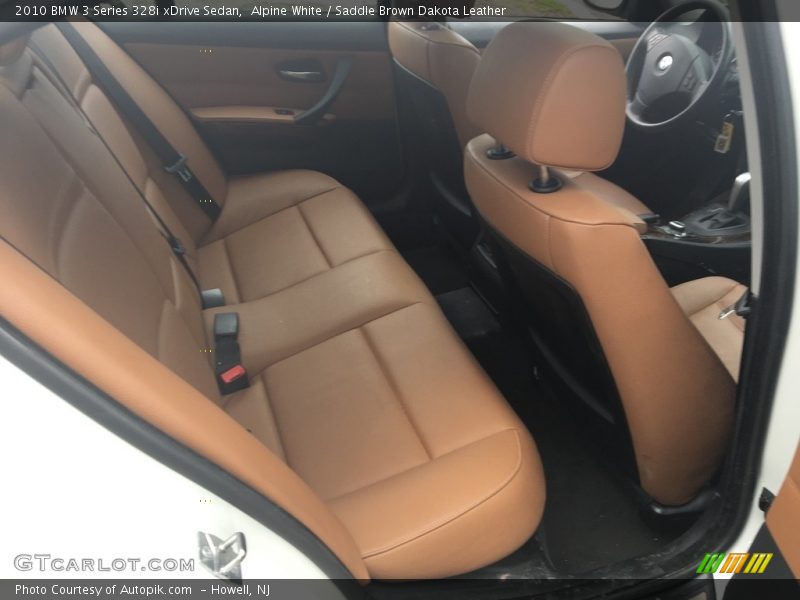 Alpine White / Saddle Brown Dakota Leather 2010 BMW 3 Series 328i xDrive Sedan