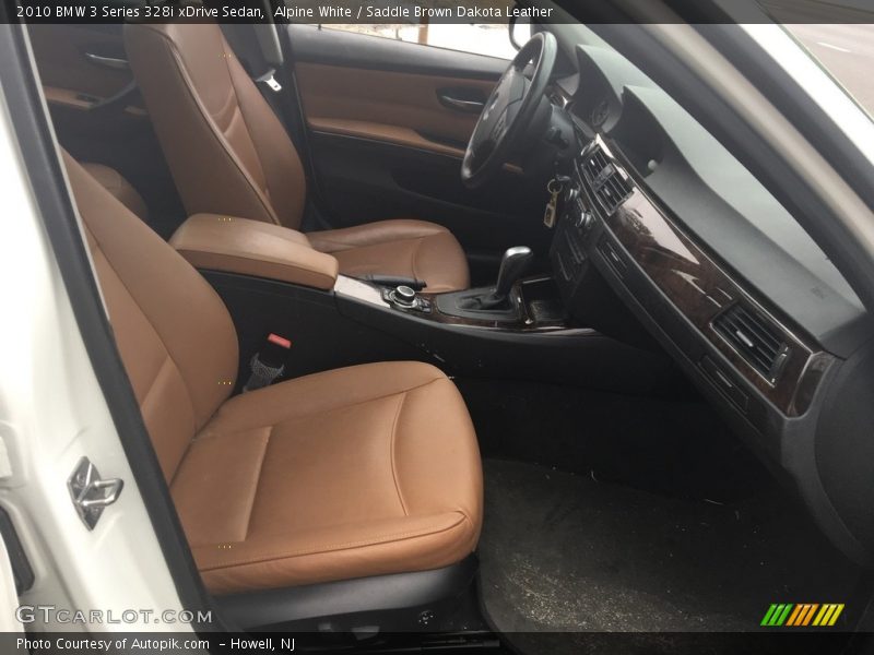 Alpine White / Saddle Brown Dakota Leather 2010 BMW 3 Series 328i xDrive Sedan