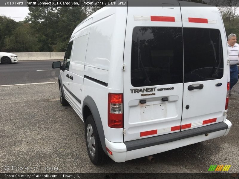 Frozen White / Dark Gray 2010 Ford Transit Connect XLT Cargo Van