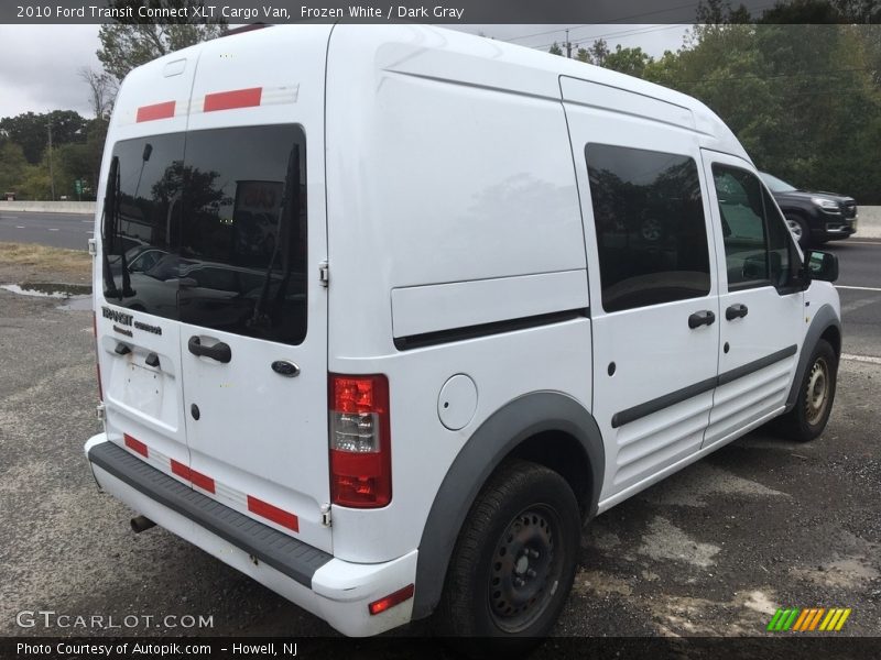 Frozen White / Dark Gray 2010 Ford Transit Connect XLT Cargo Van