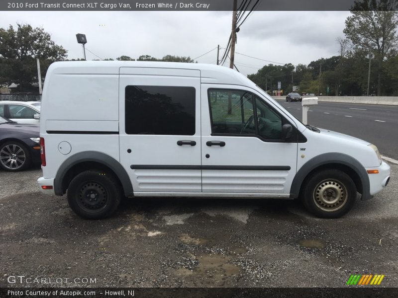 Frozen White / Dark Gray 2010 Ford Transit Connect XLT Cargo Van