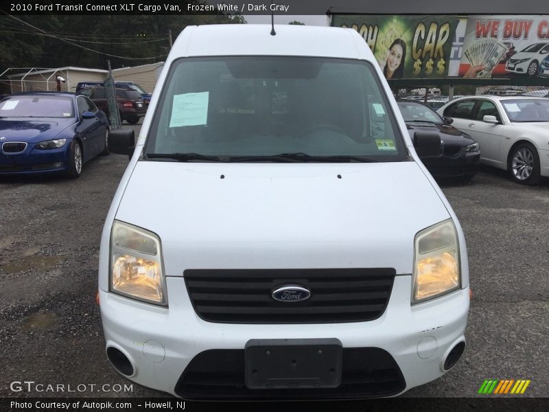 Frozen White / Dark Gray 2010 Ford Transit Connect XLT Cargo Van