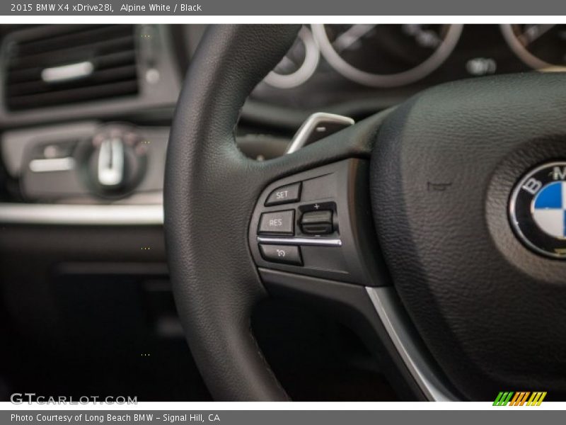 Alpine White / Black 2015 BMW X4 xDrive28i