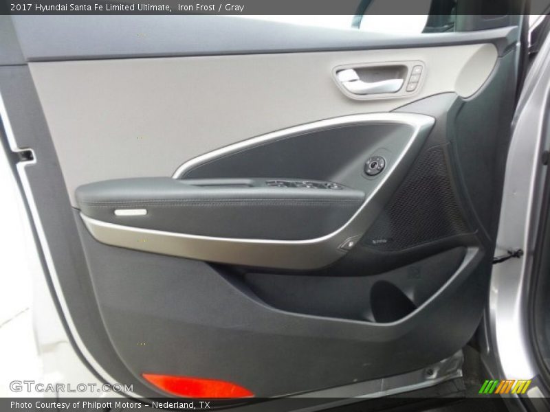 Iron Frost / Gray 2017 Hyundai Santa Fe Limited Ultimate