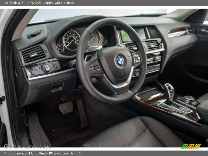 Alpine White / Black 2015 BMW X4 xDrive28i
