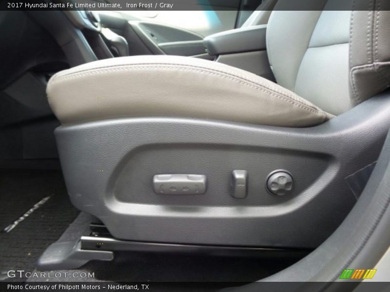 Iron Frost / Gray 2017 Hyundai Santa Fe Limited Ultimate