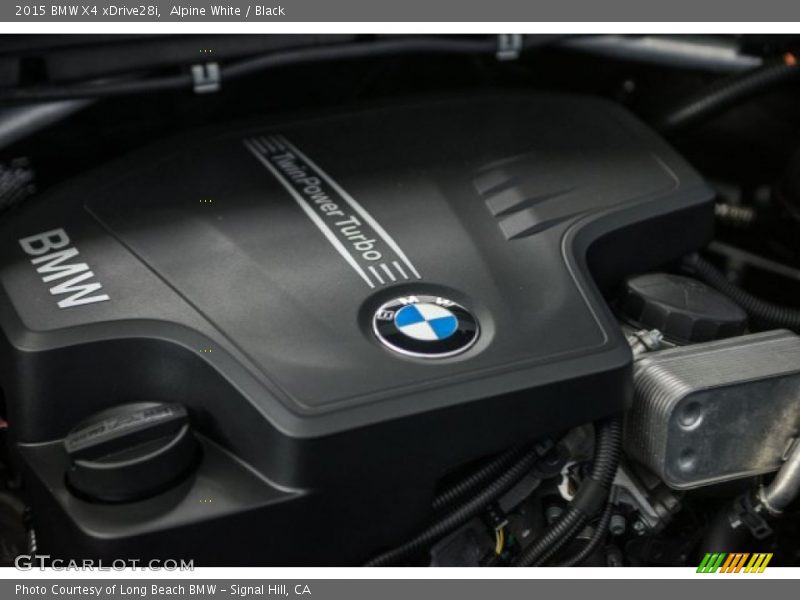 Alpine White / Black 2015 BMW X4 xDrive28i