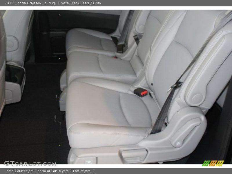 Crystal Black Pearl / Gray 2018 Honda Odyssey Touring