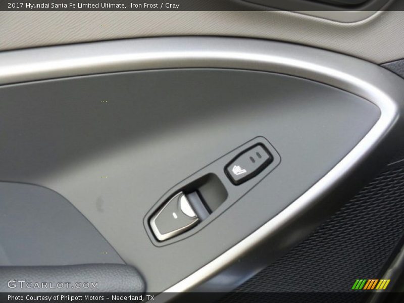 Iron Frost / Gray 2017 Hyundai Santa Fe Limited Ultimate