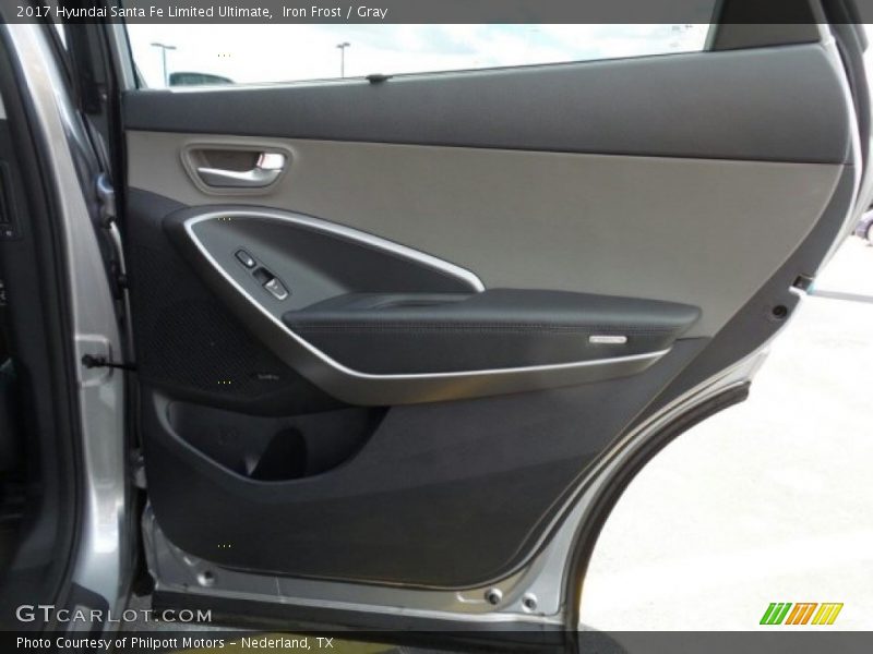 Iron Frost / Gray 2017 Hyundai Santa Fe Limited Ultimate