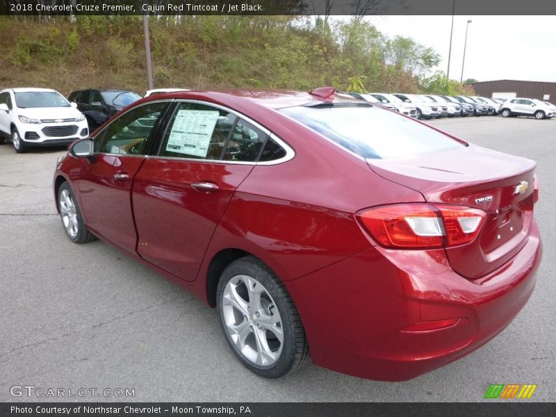 Cajun Red Tintcoat / Jet Black 2018 Chevrolet Cruze Premier