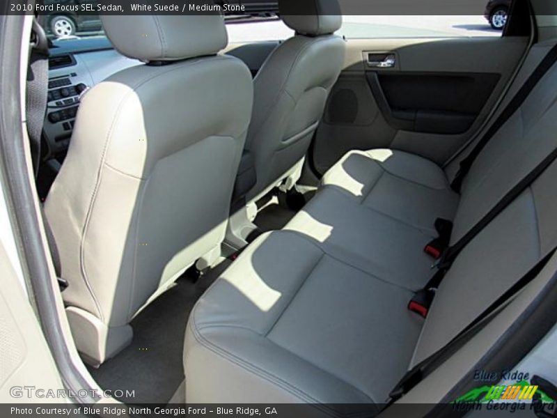 White Suede / Medium Stone 2010 Ford Focus SEL Sedan