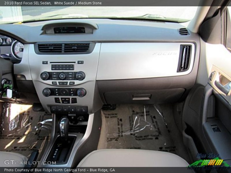 White Suede / Medium Stone 2010 Ford Focus SEL Sedan
