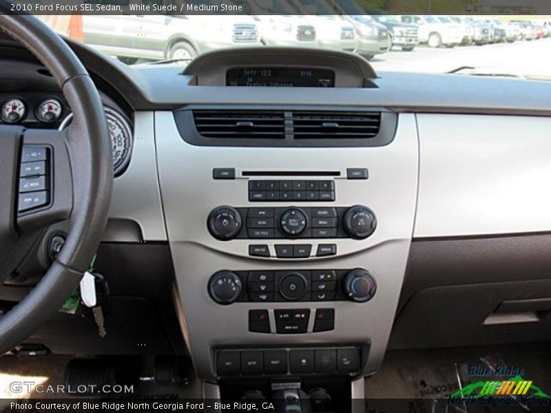 White Suede / Medium Stone 2010 Ford Focus SEL Sedan