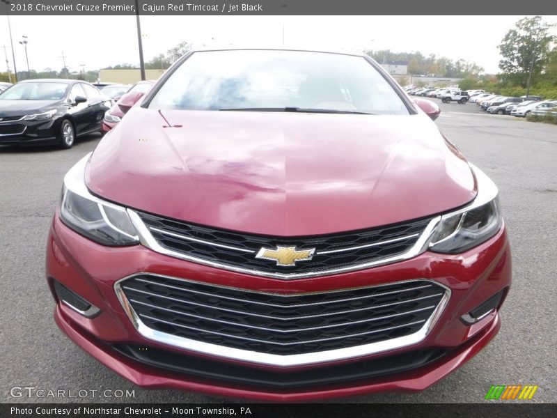 Cajun Red Tintcoat / Jet Black 2018 Chevrolet Cruze Premier