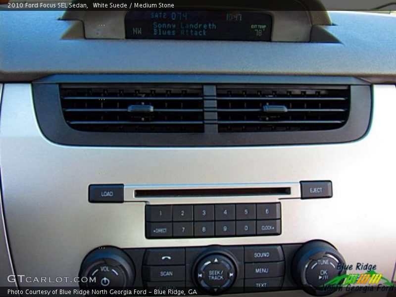 White Suede / Medium Stone 2010 Ford Focus SEL Sedan
