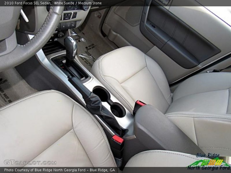 White Suede / Medium Stone 2010 Ford Focus SEL Sedan