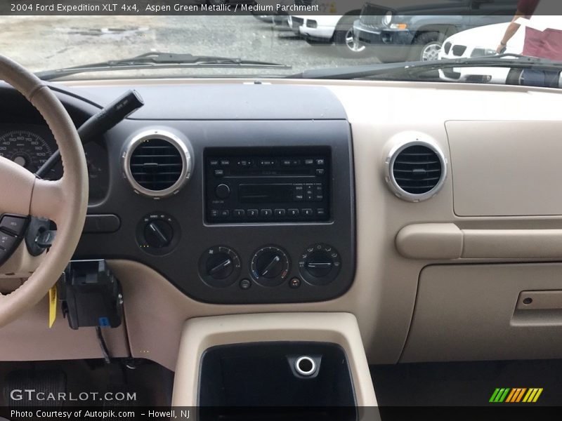 Aspen Green Metallic / Medium Parchment 2004 Ford Expedition XLT 4x4