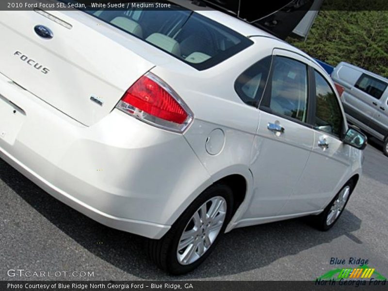 White Suede / Medium Stone 2010 Ford Focus SEL Sedan