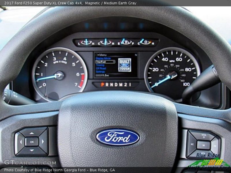 Magnetic / Medium Earth Gray 2017 Ford F250 Super Duty XL Crew Cab 4x4